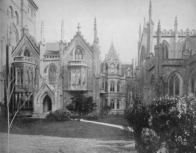 Grace Kilisesi ve Rectory, New York, c1897. by Unbekannt
