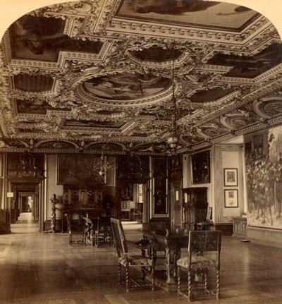 Büyük Yemek Salonu, Frederiksborg Kalesi, Danimarka, 1897. by Unbekannt