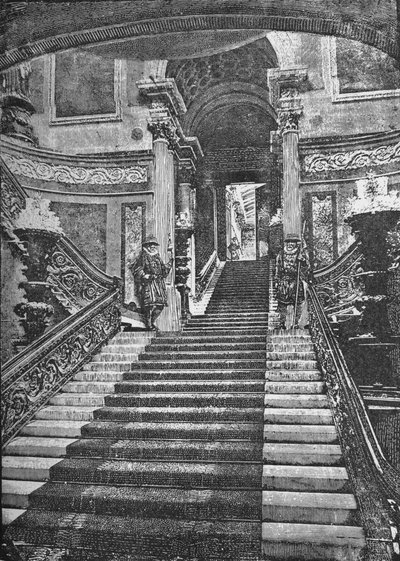 Büyük Merdiven, Buckingham Sarayı, 1890 by Unbekannt