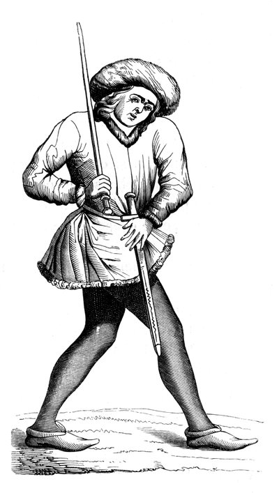 Büyük İsviçreli amir mareşal, 15. yüzyıl 1849 by Unbekannt