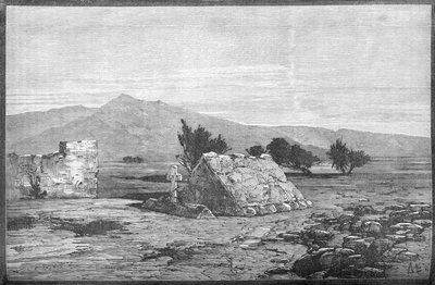 Binbaşı Blackwood'un Mezarları ve Altmış Altıncı Alayın Adamları, Maiwand, c1880 by Unbekannt