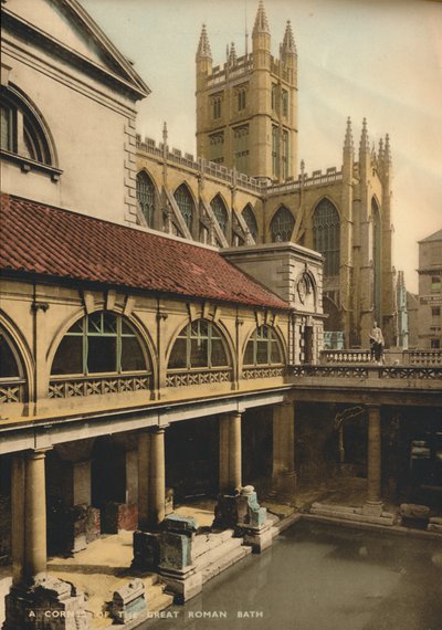 Büyük Hamam, Roma Hamamları, Hamam, Somerset, c1925 by Unbekannt