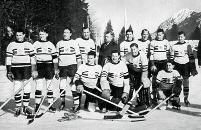 Büyük Britanya buz hokeyi takımı, Kış Olimpiyat Oyunları, Garmisch-Partenkirchen, Almanya, 1936 by Unbekannt