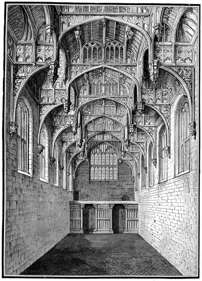 Büyük Salon, Hampton Court Sarayı, Londra, 1893. by Unbekannt