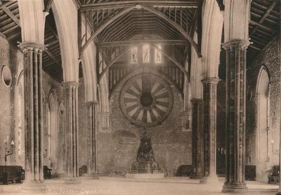 Winchester Castle Büyük Salonu, Hampshire, 20. yüzyılın başlarında by Unbekannt