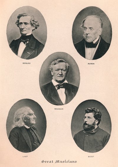 Büyük Müzisyenler - Levha II., 1895 by Unbekannt