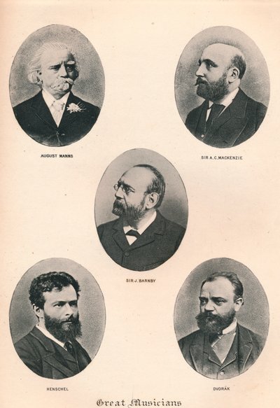 Büyük Müzisyenler - Plaka VIII., 1895 by Unbekannt