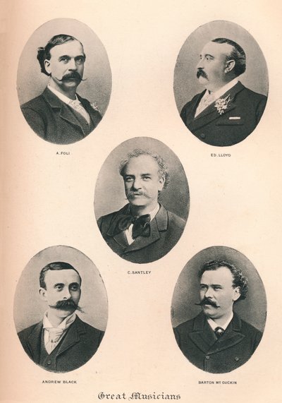 Büyük Müzisyenler - Levha VI., 1895 by Unbekannt