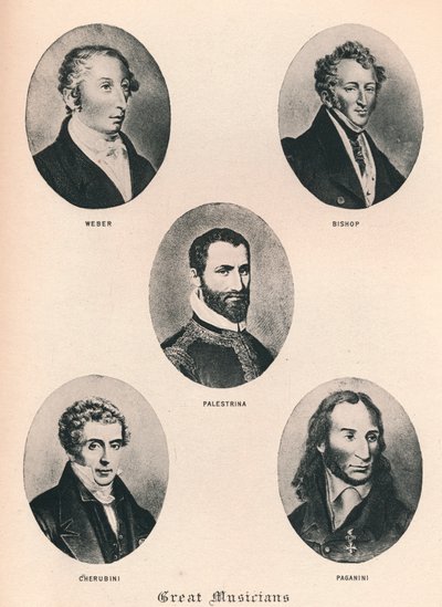 Büyük Müzisyenler - Levha XV., 1895 by Unbekannt
