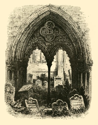 Büyük Portal, Crowland Manastırı, 1890. by Unbekannt