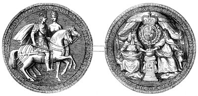 William ve Mary'nin Büyük Mührü, 19. yüzyıl by Unbekannt