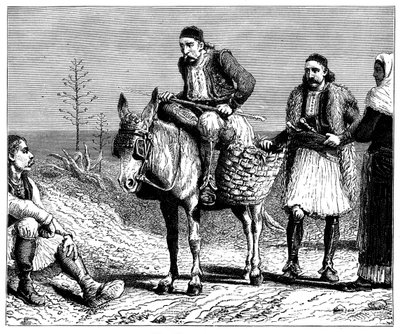 Yunan köylüleri, c1890 by Unbekannt