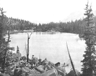 Green Lake, Colorado, ABD, c1900. by Unbekannt
