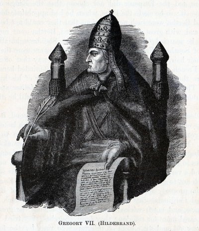 Gregory VII Hildebrand, 1882 by Unbekannt