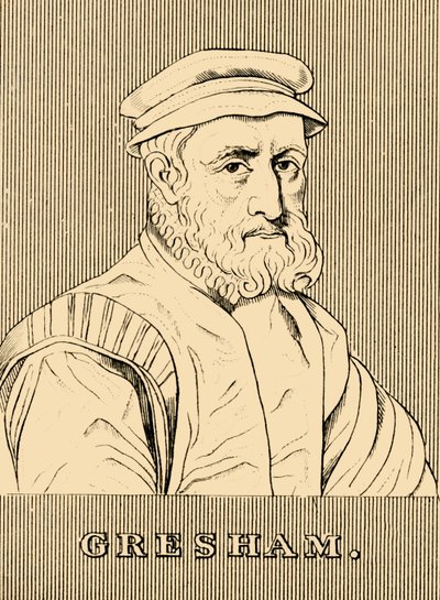 Gresham, c1519-1579, 1830. by Unbekannt