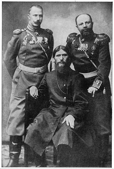 Grigoriy Efimovich Rasputin, Rus mistik ve kutsal adam by Unbekannt