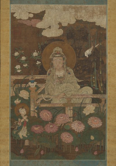 Guanyin, Dokuz Lotus Bodhisattva olarak, 1593. by Unbekannt