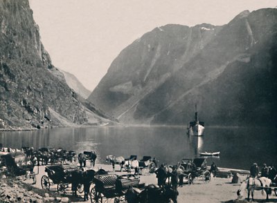 Gudvangen, Naeroyfjord, 1914. by Unbekannt