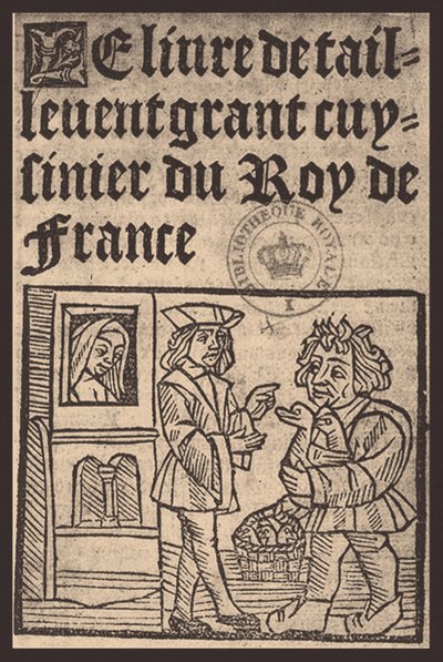 Guillaume Tirel, dit Taillevent Le Viandier, 16. yüzyıl by Unbekannt