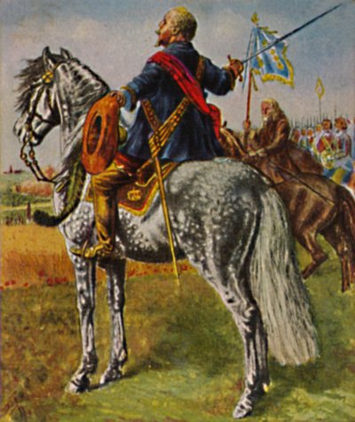 Gustav Adolf 1594-1632. W. Camphausen tarafından yapılan resimden sonra, 1934. by Unbekannt