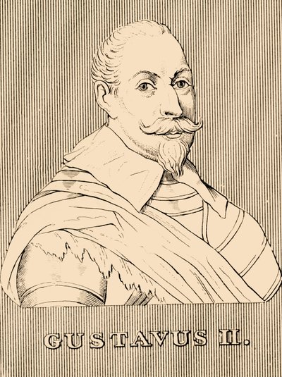 Gustav II, 1594-1632, 1830. by Unbekannt