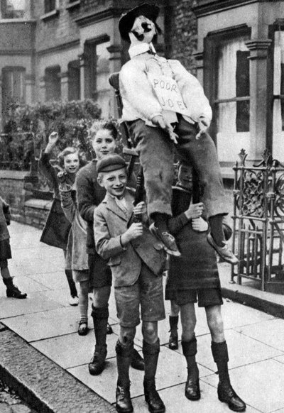 Guy Fawkes Günü, Londra, 1926-1927 by Unbekannt