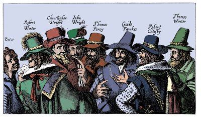 Guy Fawkes ve Barut Planlayıcıları, 1605 by Unbekannt