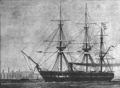 H.M.S. Challenger, Deep Sea Exploration, 1872, 1901 seferi için görevlendirildi. by Unbekannt