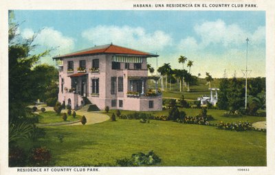 Havana: Country Club Parkında Bir Rezidans. Country Club Park