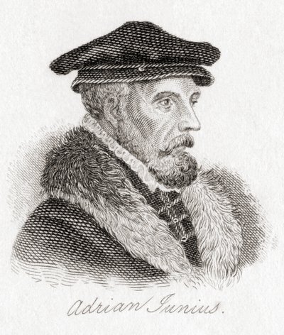 Hadrianus Junius, 1511–1575, diğer adıyla Adriaen de Jonghe. by Unbekannt