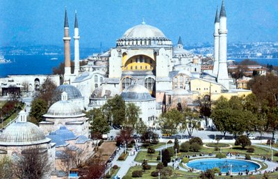 Ayasofya, İstanbul Konstantinopolis, Türkiye, 1980