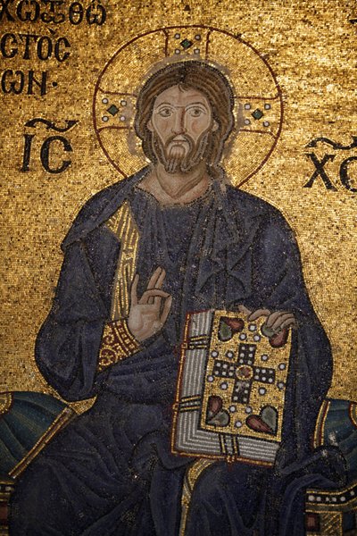 Ayasofya mozaiği : İsa