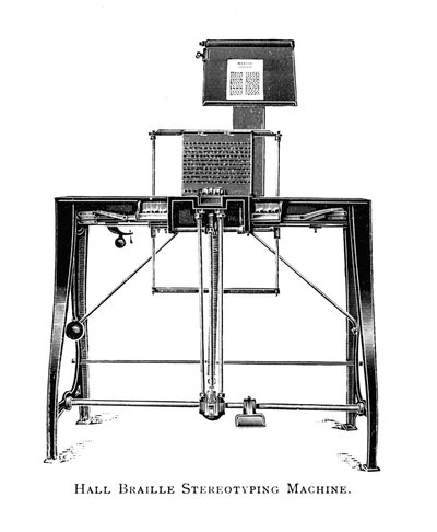 Hall Braille Stereotipleme Makinesi, 1919 by Unbekannt