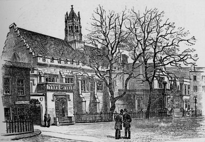 Salon ve Kütüphane, Grays Inn, 1890 by Unbekannt