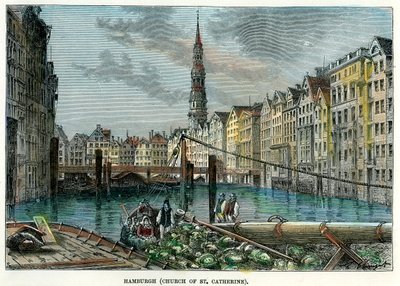 Hamburg, Almanya, c1880 by Unbekannt