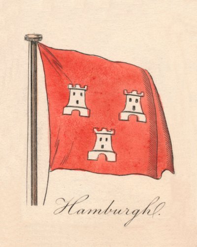 Hamburg, 1838 by Unbekannt