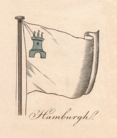 Hamburg, 1838 by Unbekannt