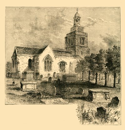 Hammersmith Parish Kilisesi, 1820, c1878. by Unbekannt