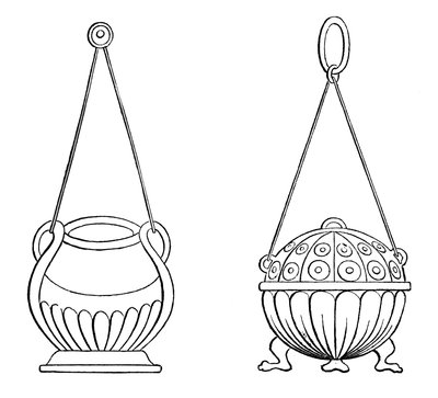 Asma lambalar, 9. yüzyıl, 1870 by Unbekannt