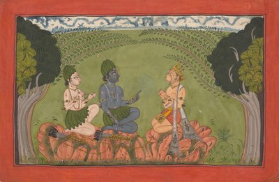 Hanuman, Rama ve Lakshmana