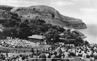 Happy Valley eğlenceleri, Llandudno, 20. yüzyıl by Unbekannt