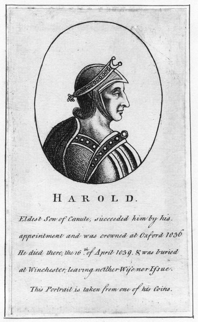 Harold Tavşan Ayağı, c1015-1040 by Unbekannt