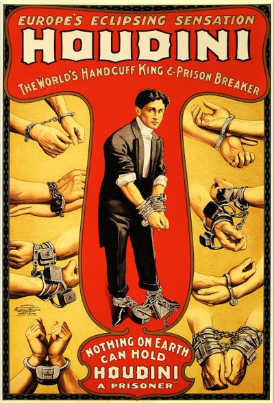 Harry Houdini, c. 1906. by Unbekannt