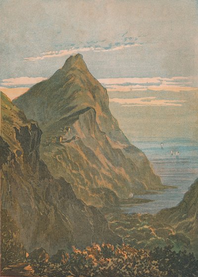 Hartland Noktası. Clovelly yakınlarında, Kuzey Devon, 1864. by Unbekannt
