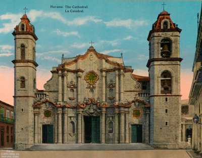 Havana Katedrali, Küba, c1920. by Unbekannt