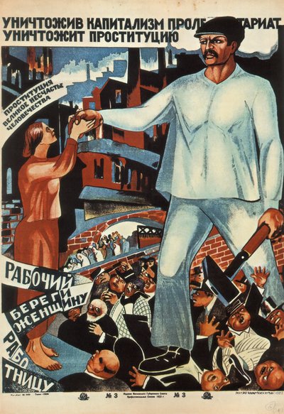 Kapitalizmi yok eden proletarya fuhuşu ortadan kaldıracak!, 1923 by Unbekannt