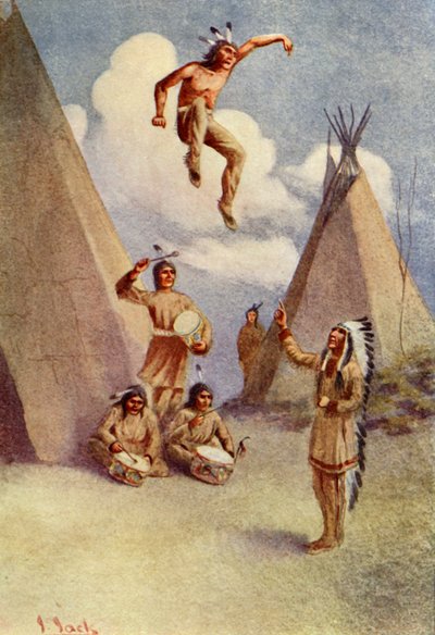 O kadar yükseğe sıçradı ki, vücudundaki her kemik sarsıldı, 1914. by Unbekannt