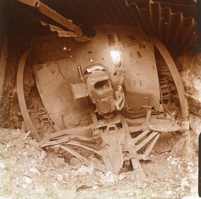Ağır topçu, Somme, kuzey Fransa, 1916. by Unbekannt
