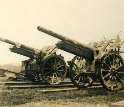 Ağır topçu, c1914-c1918 by Unbekannt
