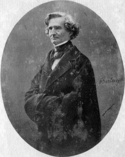 Hector Berlioz, Fransız Romantik besteci, c1845-1869 by Unbekannt